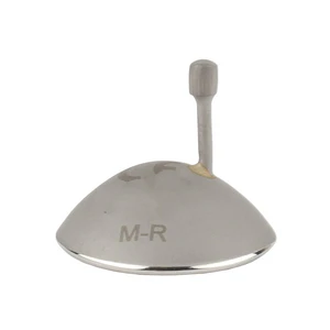 High Quality Custom logo and Sizes Stainless Steel Laser Eye Shield with Handle\Eye Protection Shields