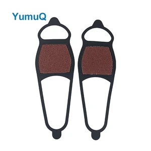 YumuQ Anti-slip Climbing Ice Teeth Shoe Cover Spiked Grips Gauze Crampons For Outdoor Hiking Boots Men