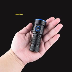STARYNITE Rechargeable LED Flashlight 2000 Lumens XHP70.2 Tactical Torch Waterproof Zoomable Handheld Light For Work