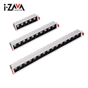 New Trend Indoor Living Room Creative Decoration 10w 20w 30w Smd Aluminum Led Grille Lamp