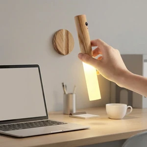 Creative Magnetic Wardrobe LED Light Battery Powered Induction Sensor Lights for Home Bedside