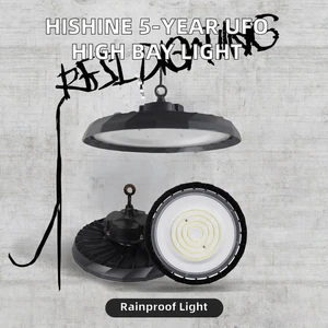 New Design Industrial Lighting High Bay Light Led Ufo Highbay 200W Light for Exhibition Warehouse