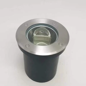 Stainless Steel Ip67 Waterproof Round Inground Deck Uplight Outdoor Buried Ground Road Lighting Outdoor Led Underground Light