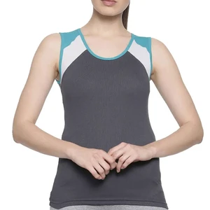 Hot Selling Plus Size Women's Casual Tank Tops Solid Custom Color Crew Neck Breathable Quick Dry Professional Style Front Logo