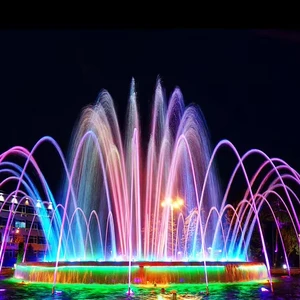 Custom Size Modern Style Outdoor Swimming Pool Musical Dancing Fountain