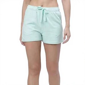 Carewear Sports High Quality Plus Size Breathable Cotton/Nylon Women's Summer Shorts Adjustable Drawstring Waistband Casual