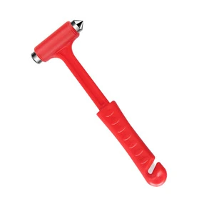 Household Daily Necessities Solid Safety Hammer 3-in-1 Life-Saving Multifunctional Emergency Escape Tool for Outdoor Vehicle Use