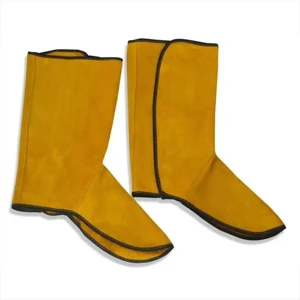 Leather Welding Shoe Cover for Welders Flame Retardant Coveralls Safety Protective Clothing Foot Protector