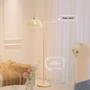 Iron Nordic Style LED Floor/table Lamp With Warm Light Eye-protective Design For Living Room Bedroom Hotel Use