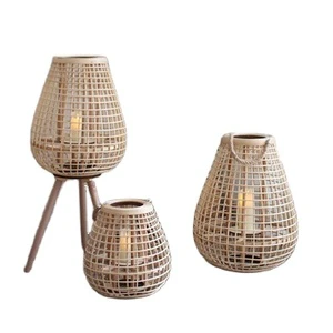 High Quality Bamboo Lamps Set Stove Lamp Set