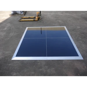 Modular Dance Floor Black Wedding Dance Floor Portable Wooden Dance Floor