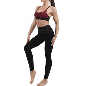 Low MOQ Custom Wear Yoga Set For Women Fashion High Quality Tight Fitness Wear Women Yoga Set