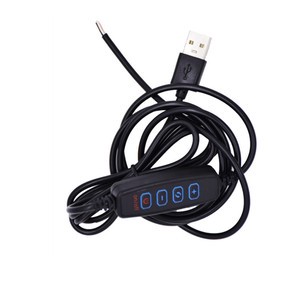 RGB color light strip dimmer, 5V - 12V, 24V lighting regulator with remote control and switch