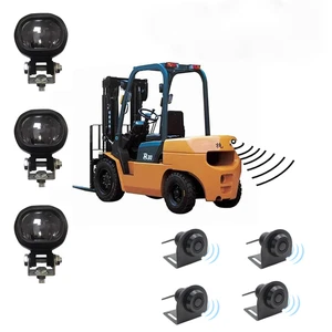 2024 Newly Released Forklift Tracking and Monitoring System Parking Sensor with Light for Forklift radar System Model VZ624R-A