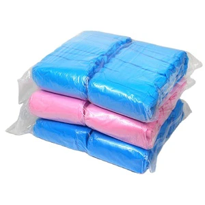 KMCleanse High Quality 25G Non-Woven Disposable Indoor Safety Steel Toe Shoe Covers Elastic Strap-On Customizable Visitor