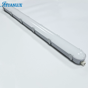 Vapor-tight Linear LED Garage Tube Light Vapor Tight Waterproof Fixture Dimmable IP66 LED Tri-proof Light