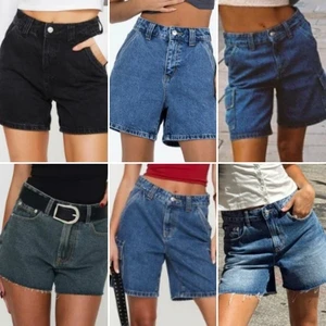 Low Price Inventory Clearance Women's Denim Shorts Fashionable and Casual Slim Fit Summer Shorts Jeans Randomly Shipped