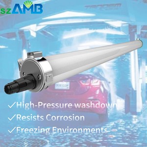 IP69K Corrosion Proof Dali/Triac/0-10V Dimmable Linkable LED Tri-proof Lighting Professional Lighting