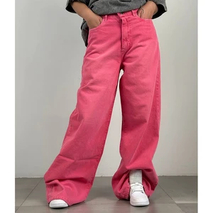 Women's Jeans Streetwear Denim Jeans High Waist Wide Leg Eco-Friendly Customizable