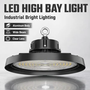 OEM ODM LED High Bay Lights 100W-200W High Brightness IP65 Rating Logistics Center Industrial Workshop Lighting Manufacturer