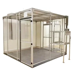 Electronics Biological Lab Production Line Easy Assembly Dust Cleaning Clean Room Booth with air Purification Purifier