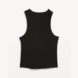 Latest Women's Knitted Lace Tank Top Unique Fashionable Design Adults Solid Pattern Casual Style Plus Size High Quality
