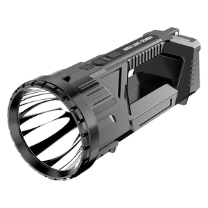 High-Power LED Explosion-Proof Handheld Searchlight Outdoor Waterproof Camping Emergency USB Rechargeable IP65 ABS Body 240m
