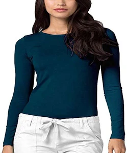 Plus Size Fashion Ladies Striped O-Neck Cami Shirt