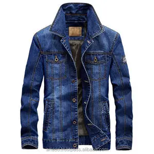 Denim Jacket Men's Slim Fit New Style Teens Boys Denim Jeans Jackets and Coats With Best Quality Material