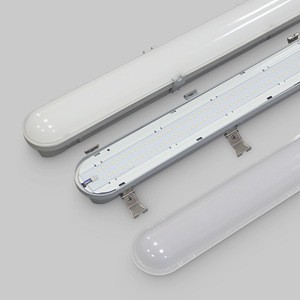 High Lumen IP65 Waterproof LED Tri-Proof Light 60cm 120cm Vapor Tight Batten Fixtures Warehouse 2ft 4ft Batten Tri-Proof Light