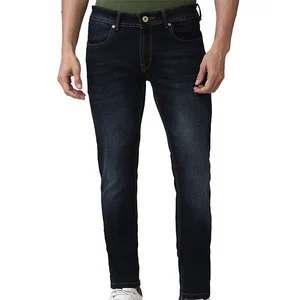 Classic Men Jeans Pants Straight Leg Jeans Bottoms Comfortable Fit Breathable Material Everyday Casual Apparel