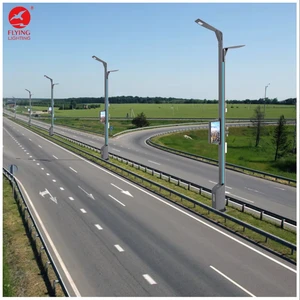 Factory Wholesale Smart System Controller LED Light Pole With Camera CCTV Smart Street Light Pole
