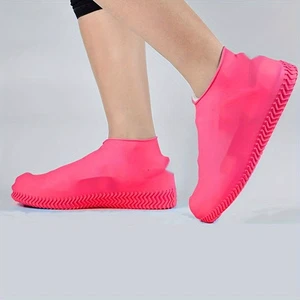 Unisex Foldable Waterproof Shoes Covers Durable Anti-Slip Silicone for Outdoor Use Thickened Safety Product