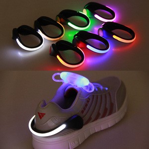Shoe Decoration Charm Running Sports Luminous Shoe Clip Light Mini Outdoor Night Running Warning Light Hip U-shaped Shoe Clip
