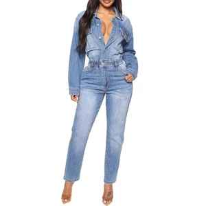 Hot Sale Summer Women Regular Fit Casual Canvas Denim Suits Set Full Sleeve Quick Dry Eco-Friendly Breathable Low MOQ 2-Piece