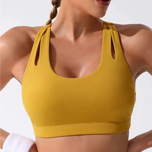 Custom Made High Quality Women's Activewear Sports Bra High for Impact Workout Gym Athletic Sports Bra Breathable All Sizes