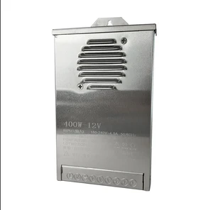 12V 400W Waterproof LED Dimmer Power Supply Switching Adapter for LED Lighting