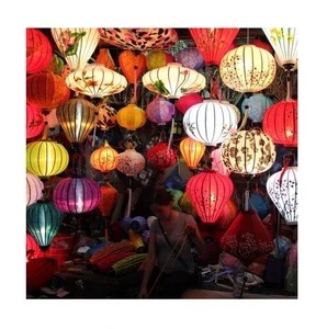 Hot Sale Bamboo Lantern Silk Hoi an Bamboo Lantern Made in Vietnam