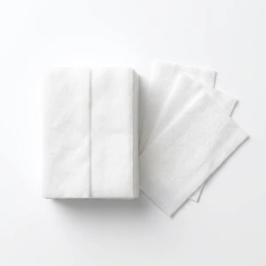 Professional White Knitted Jersey Fabric Dry Floor Wipe Extra Thick Anti-static Dust Wipe Innovative Trap + Lock Technology
