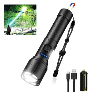 Custom Linterna Flashlights High Lumens 100000 Torch Light Tactical Flash Light Led Flashlights