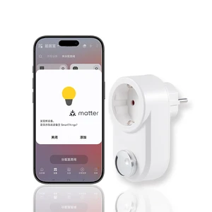 Bilihondim EU Matter Control Rotary Dimmer 1 Channel Wireless Smart Home Control Easy Installation Plug Play 1-Year Warranty