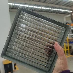 High Quality Glass Brick Color Hollow Glass Block