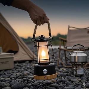 Wild Land Best LED Waterproof Camping Lantern Rechargeable Battery Portable High Tent Light Hiking Emergency Outage Fishing