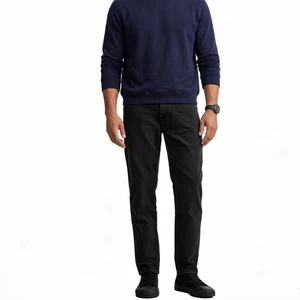 OEM Custom Men's Spring Elegant Casual Denim Jeans Vintage Slim Fit Straight Leg Baggy Streetwear Slim-fit Jeans Pants for Men