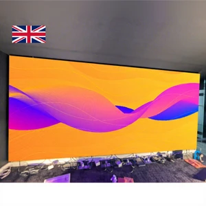Canbest U Cob P0.9 0.9Mm 5400X2365Mm 17.72X7.76Ft P0.9 Led Video Wall Display Screen For Corporate New Office In United Kingdom