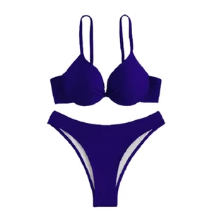 Casual Women Bikini Set Stylish Swimwear Two Piece Beach Wear Comfortable Fit Summer Fashion Look Wholesale Sexy Micro Triangle
