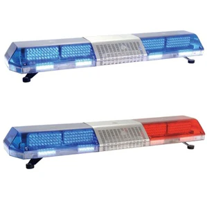 Emergency Warning Light bar with Siren and Built in Speaker