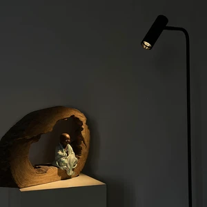 Wholesale of Modern Luxury Floor Lamps with Anti Glare Function, Newly Designed Aluminum Lamp Body, Crystal Wooden Lampshade