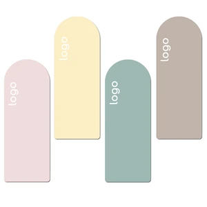 Hot Sell Maillard Color Yoga Mat Non-slip Shock Absorption Arch Half Round PU Natural Rubber Exercise Mat For Home Gym