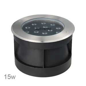 Stainless Steel Housing Warm White 12V 15W IP68 Inground Waterproof LED Pool Light